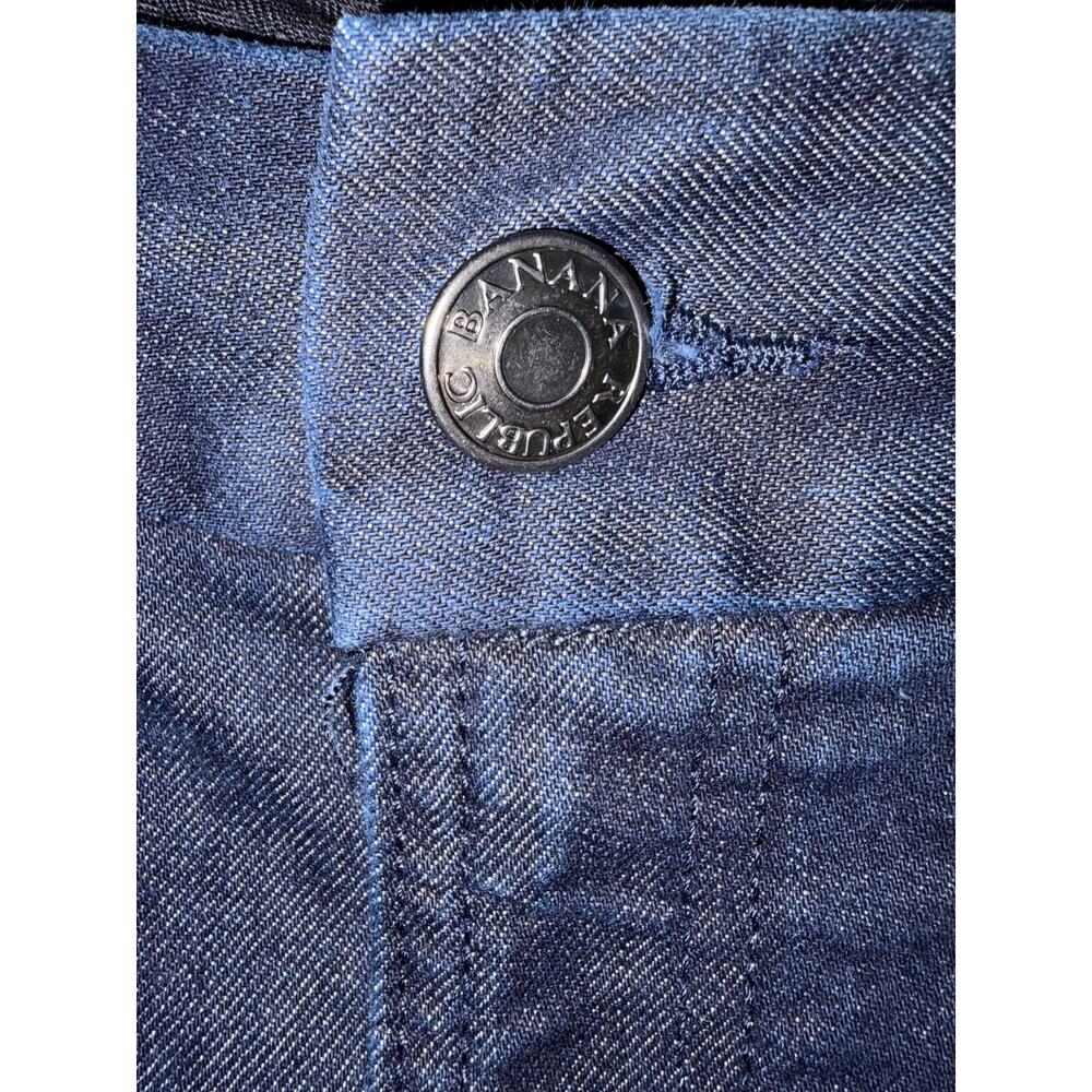 Banana Republic Dark Wash Denim Pencil Skirt – Size 6 - Picture 5 of 7